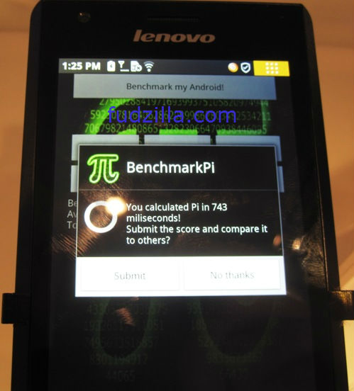 lenovo k800 benchmark