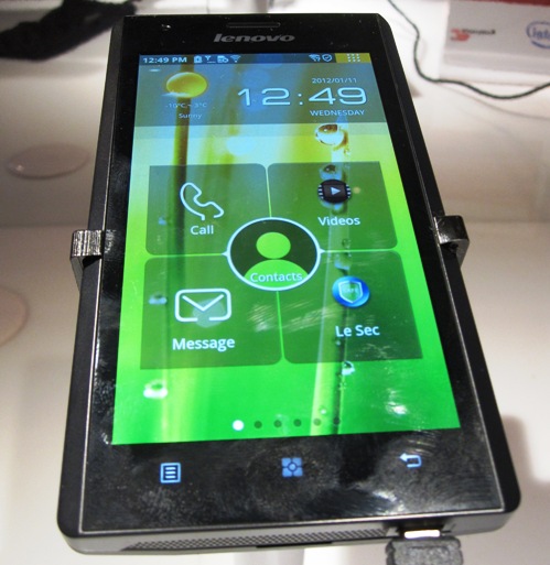 lenovo k800 front