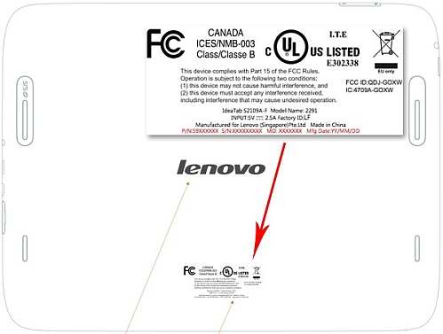 lenovo k2109 fcc