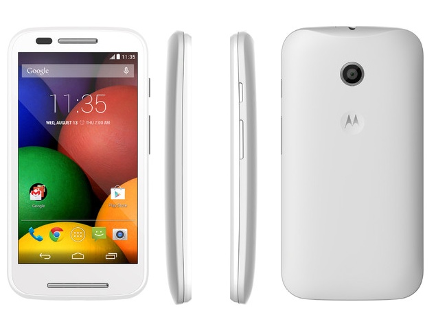 moto e white