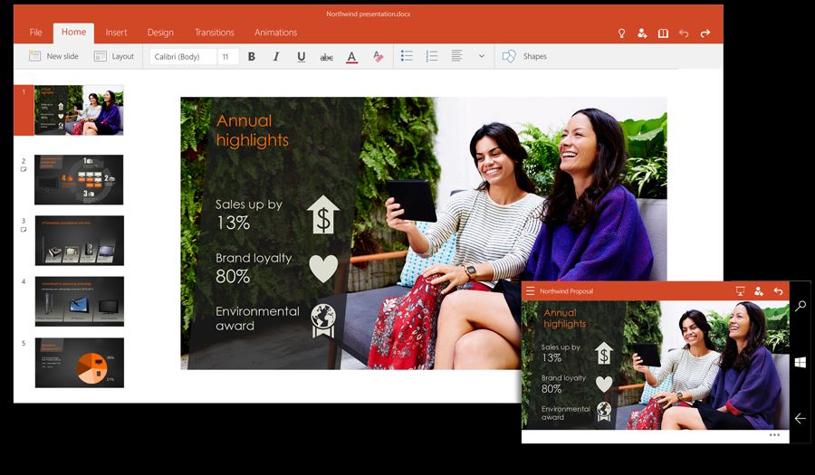 PowerPoint UI 900x525