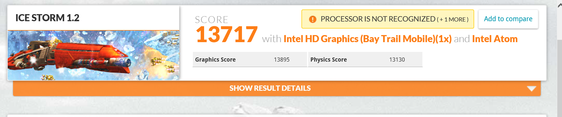 3dMark IceStorm