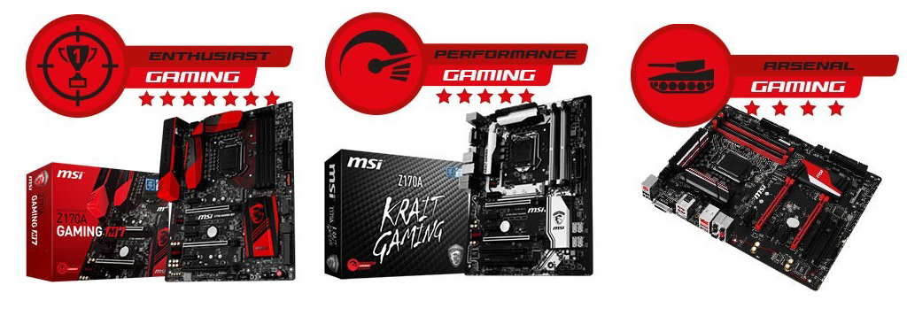 msi Z170lineup 1