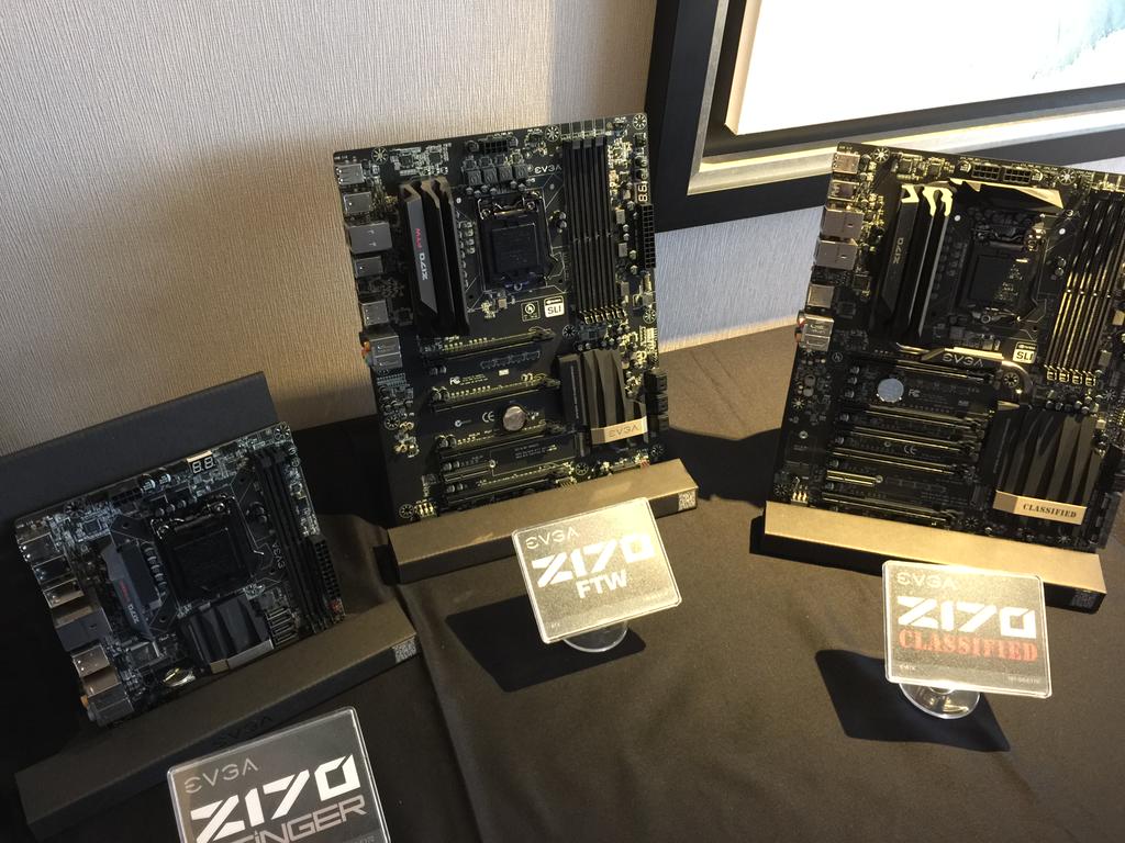 EVGA Z170lineupComputex 1