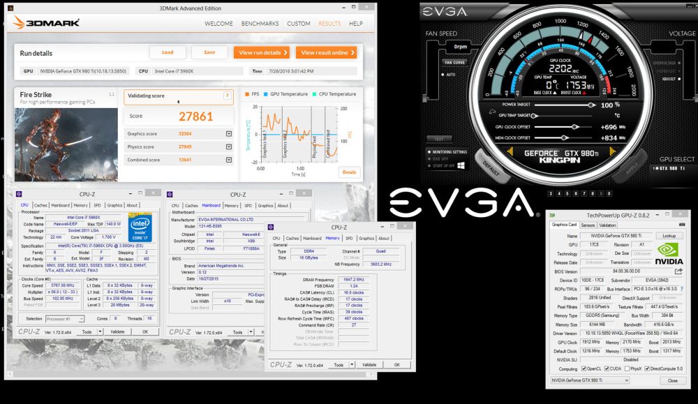 EVGA KingpinGTX980Ti3dmarkrecords 5