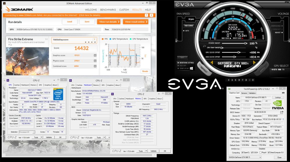 EVGA KingpinGTX980Ti3dmarkrecords 5