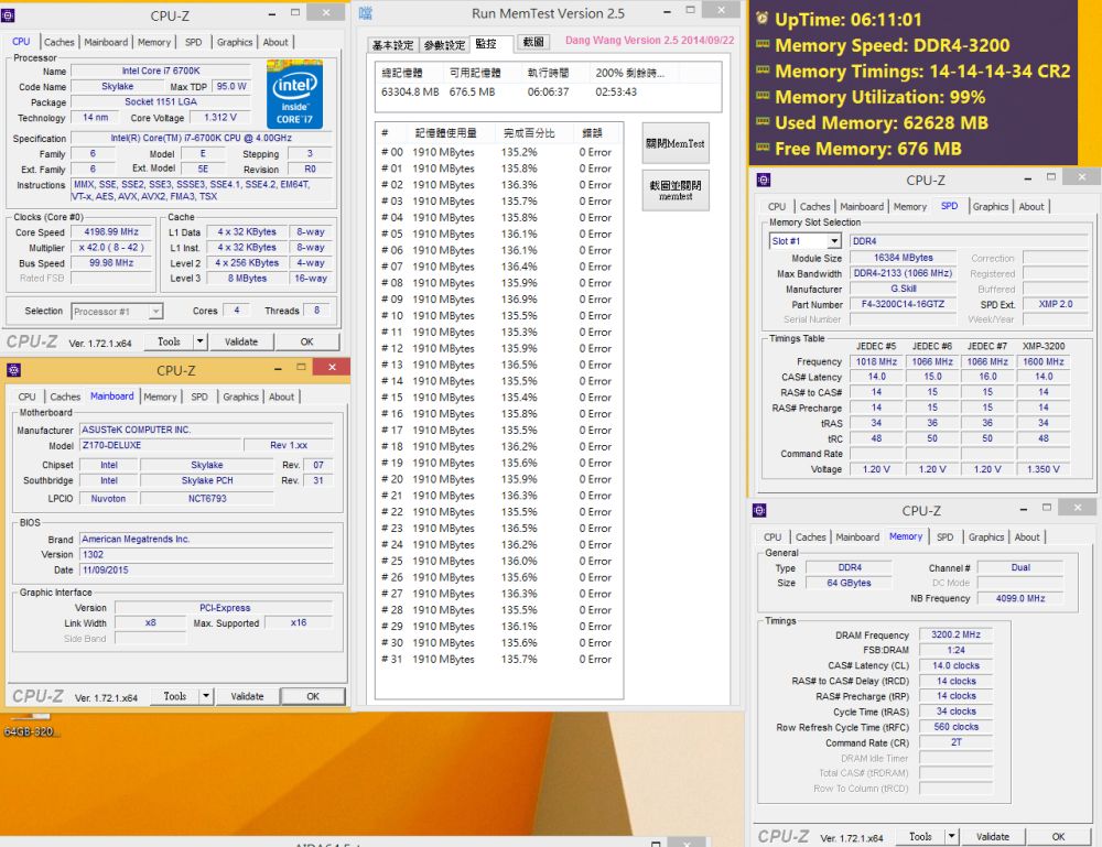 gskill tridentZ643200 2