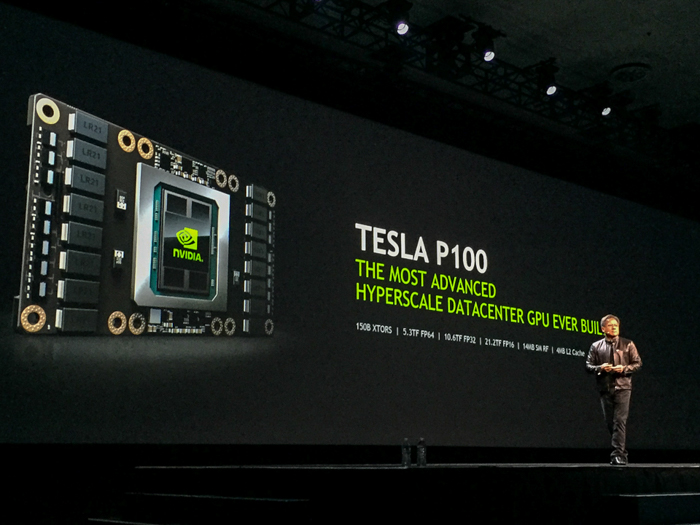 nvidia tesla p100 announcement