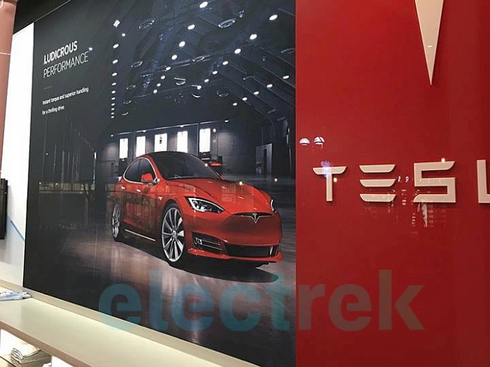 tesla model s 2017 poster