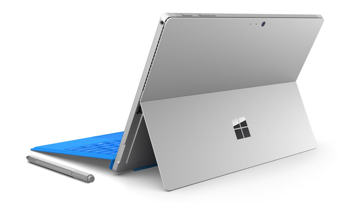 microsoft surface pro 4 back