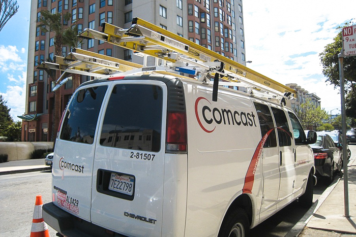 comcast van