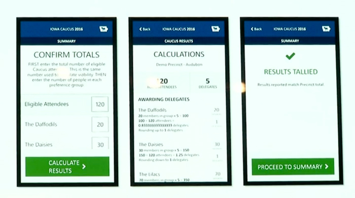 microsoft iowa caucus app 2