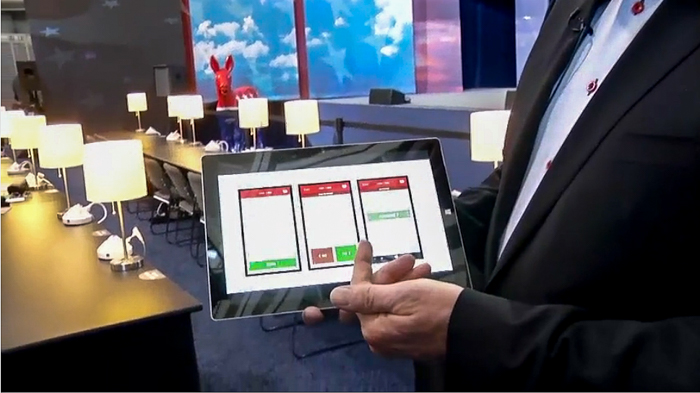 microsoft iowa caucus app tablet demo