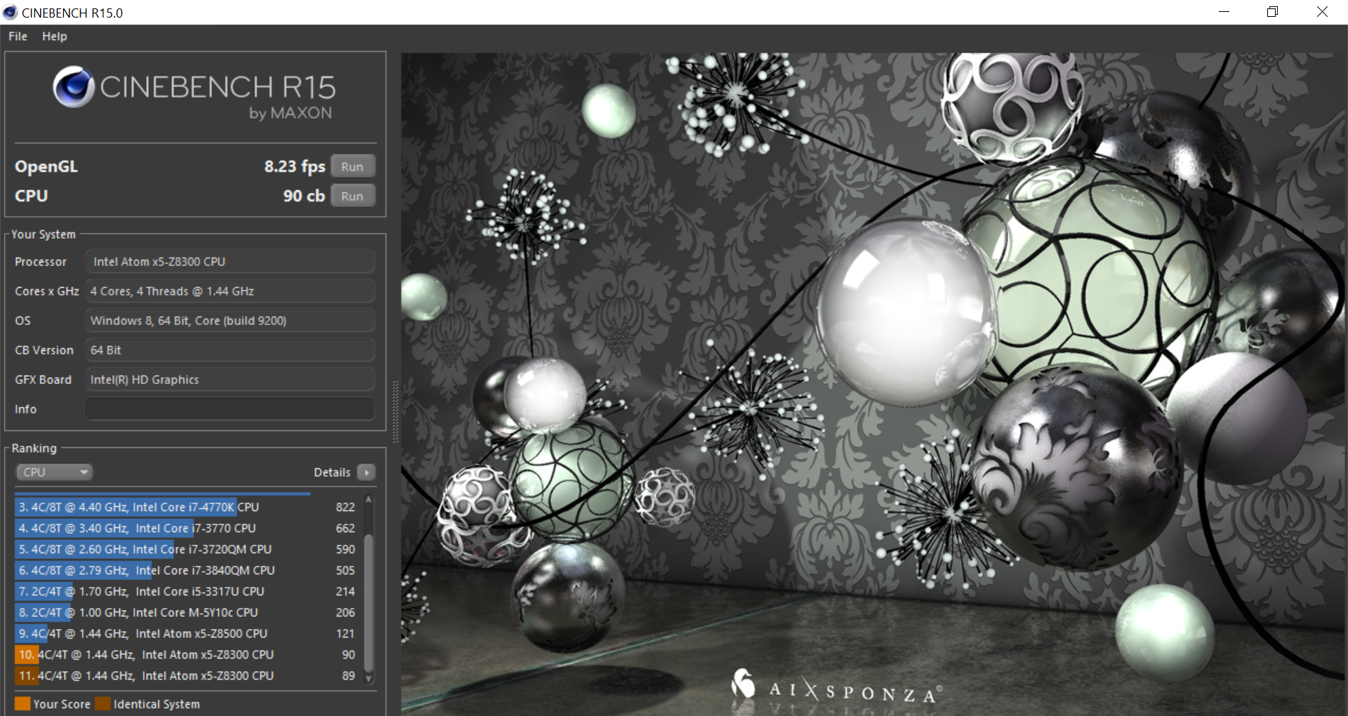 cinebench cpu