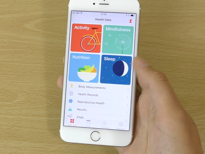 apple ios 10 health app