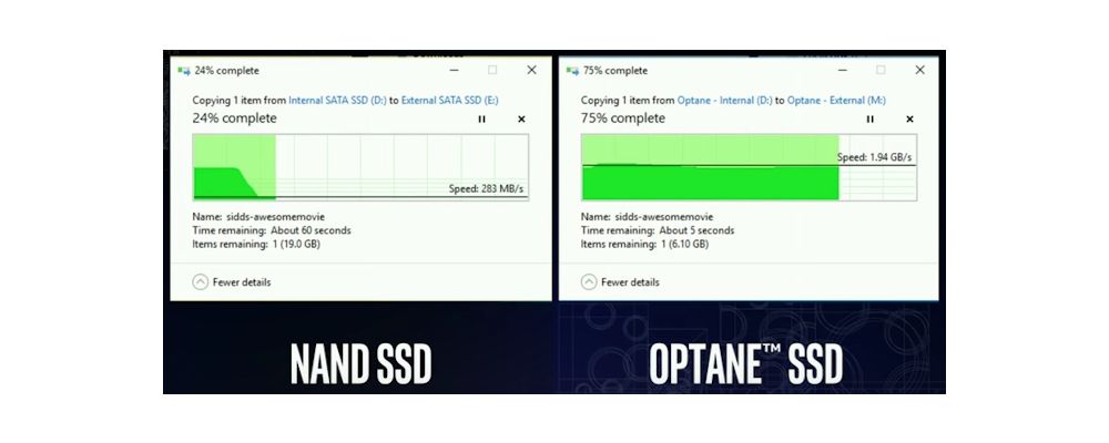 intel optaneSSDdemo 1