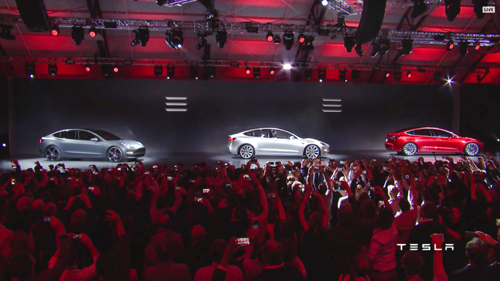 tesla model 3 unveiling 2