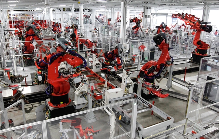 tesla production factory fremont california