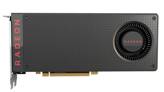 amd radeon rx 480 front