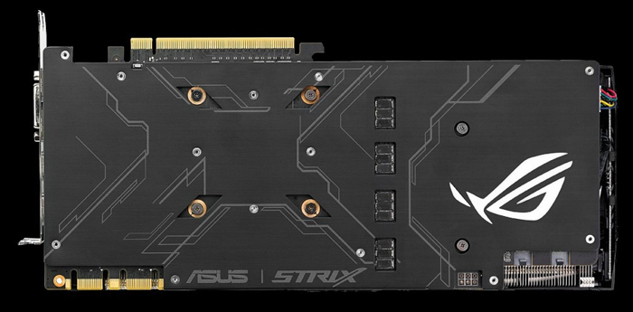 asus rog strix gtx 1080 backplate