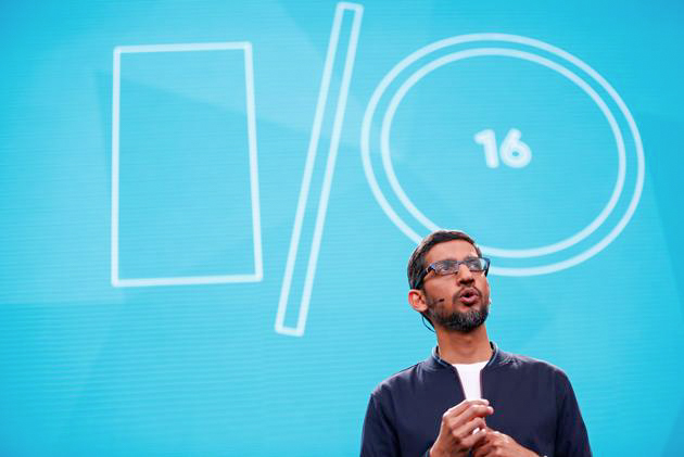 google ceo sundar pichai io 2016