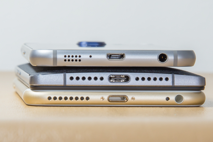 usb c vs usb vs lightning smartphones