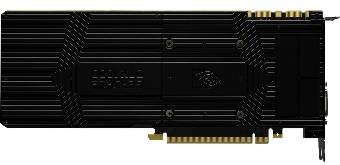 GeForce GTX 1080 back 