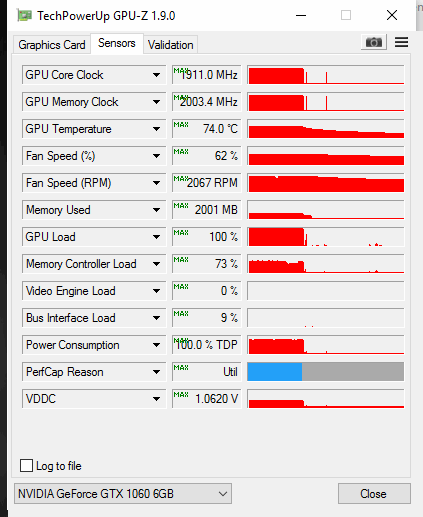 gtx 1060 gpuz load crysis 3