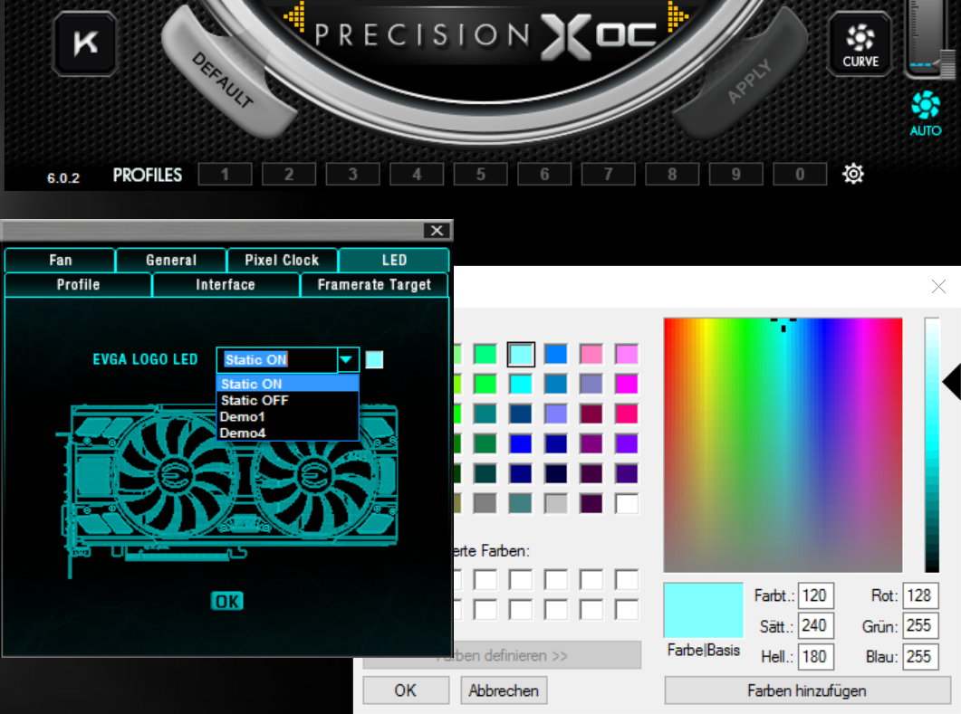 evga precision XOC LED