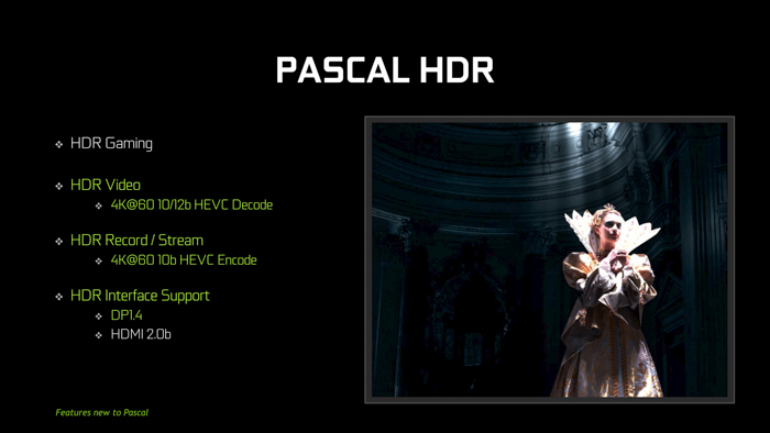 nvidia pascal hdr slide