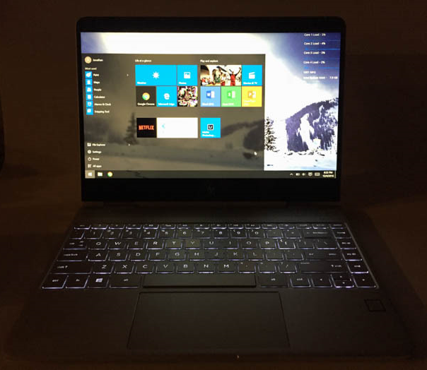 hp spectre x360 13 w013dx keyboard backlight