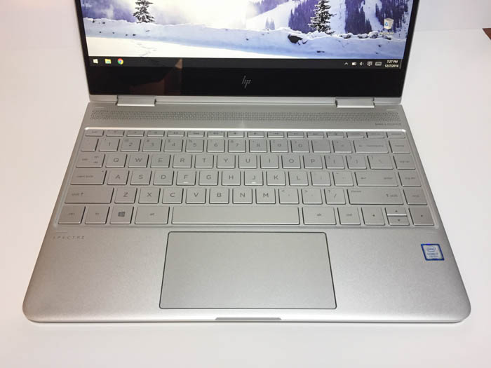 hp spectre x360 kaby lake keyboard