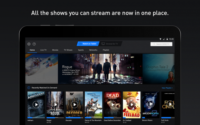 directv streaming app