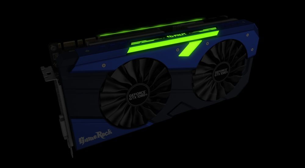 palit gtx1080TiGameRock 1