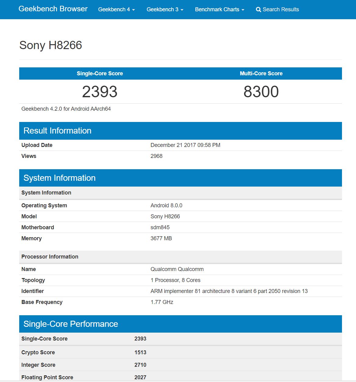 H8266bench