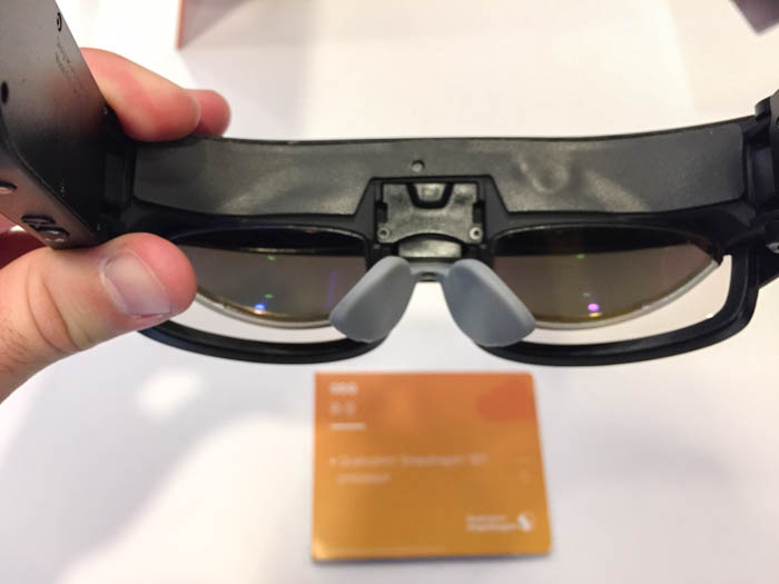 odg r9 smartglasses inside