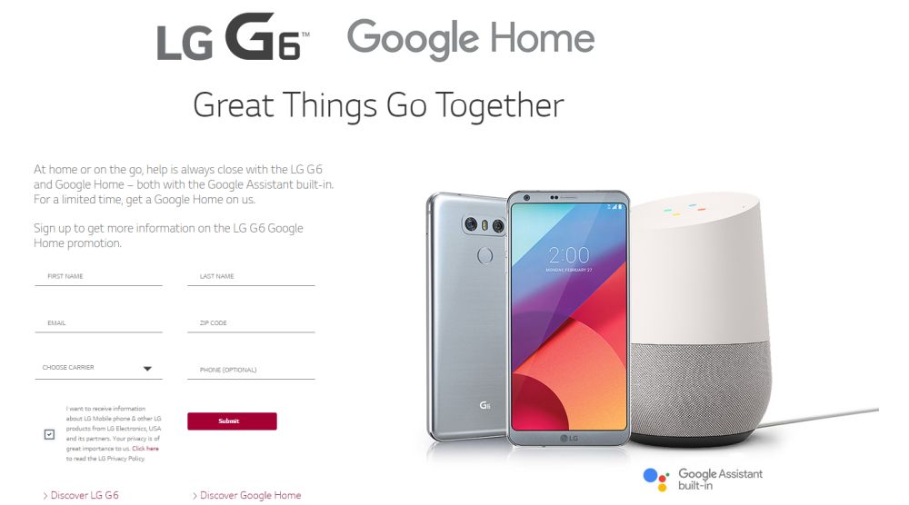 lg g6googlehomepromo 1