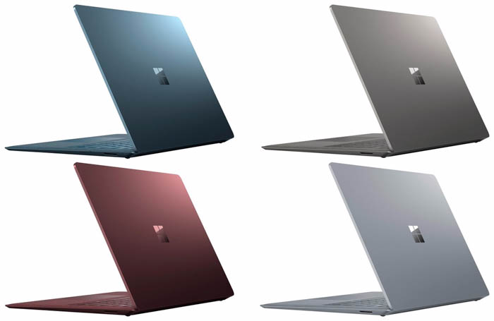 microsoft surface laptop colors 2