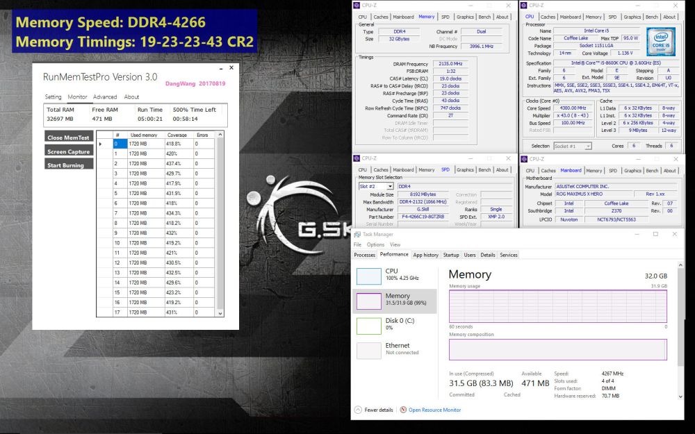 gskill tridentzRGBddr44266 1