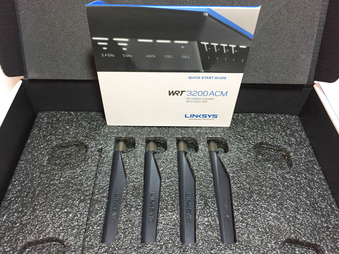 linksys wrt3200acm box antennas