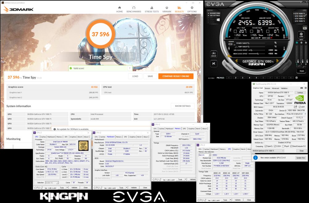 evga kingpinwr7980XE 1