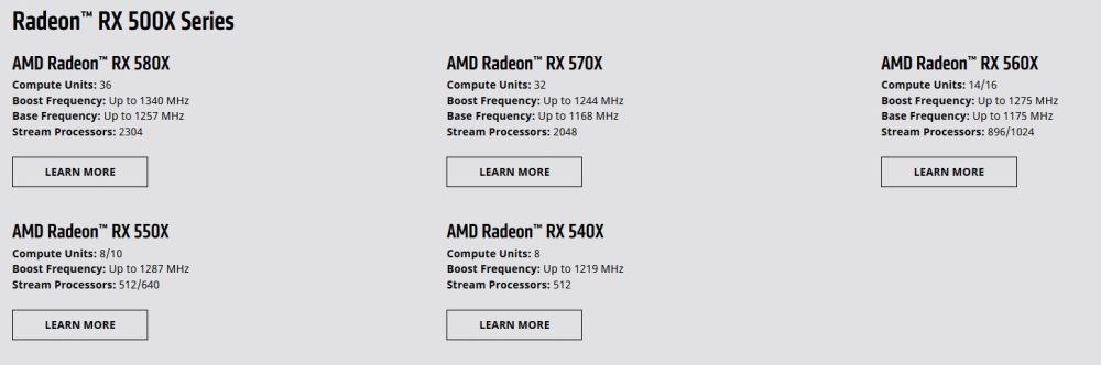 amd rx500XOEM 1