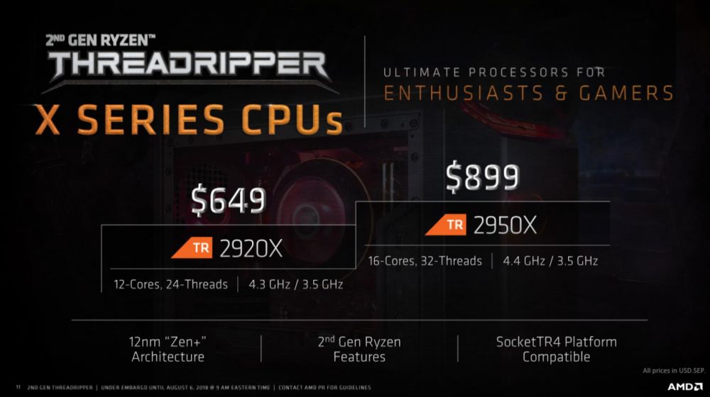 amd threadripperx 1