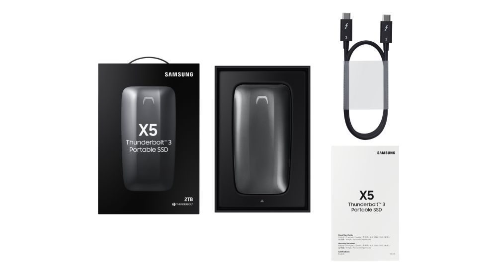 samsung portableSSDX5 3