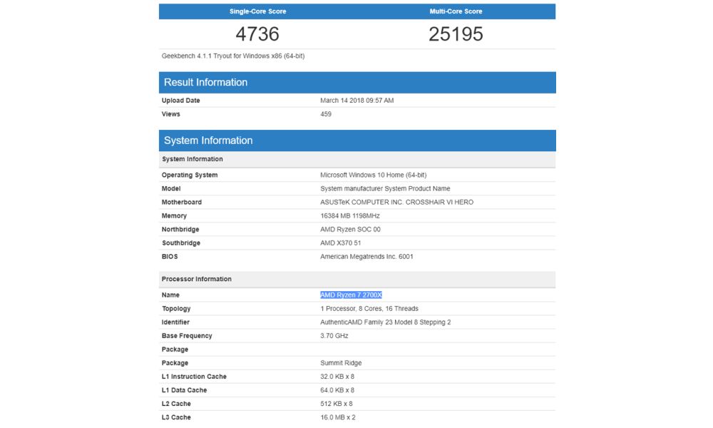 amd ryzen2600xgb 1