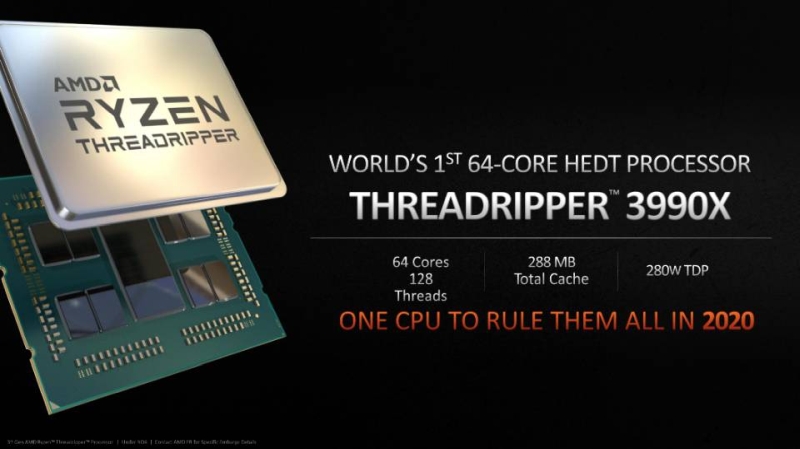 amd threadripper3990X 1