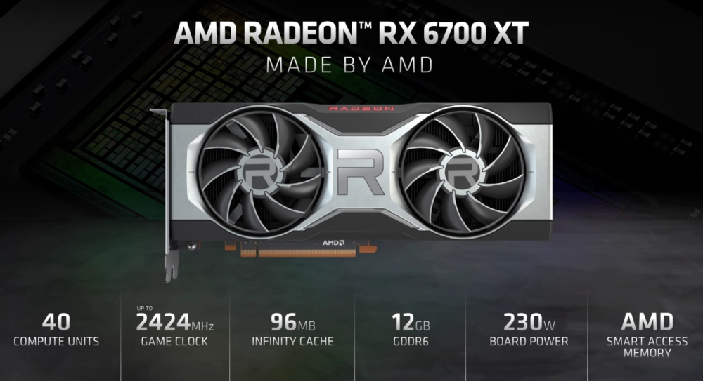 amd rx6700XT 3