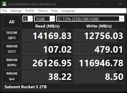 sabrent rocket5 1