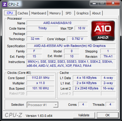 cpuz cpu