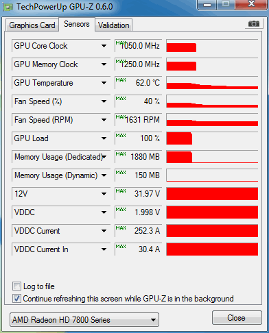 temp load